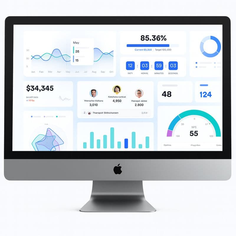 5 Marketing KPIs ที่ธุรกิจไทยต้องติดตาม + แจก Dashboard Template ฟรี